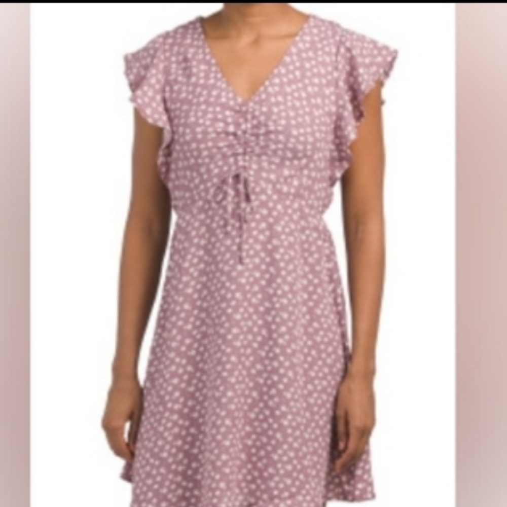 NEW Monteau Los Angeles Rose Dress